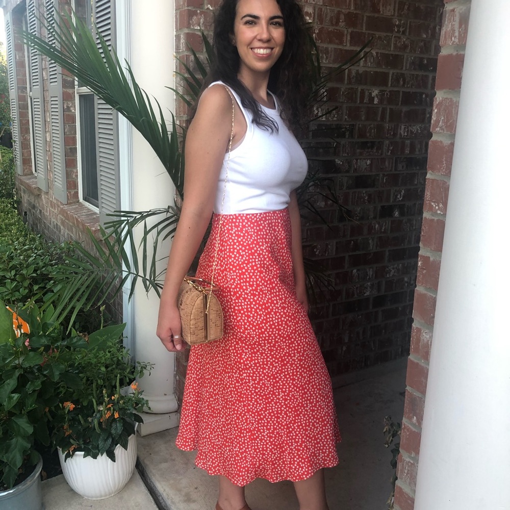 Rebecca Taylor midi skirt. Size M. $90
